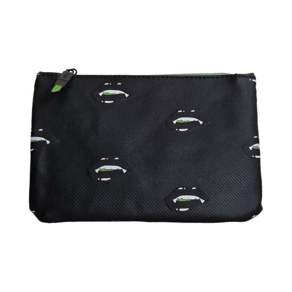 ipsy Pretty Wicked Black and Green Goth Vampire Makeup Bag